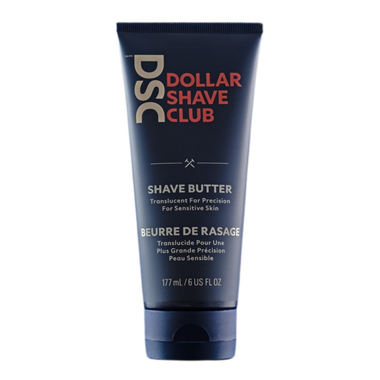 Dollar Shave Club Shave Butter Translucent For Sensitive Skin 177ml / 6 fl oz