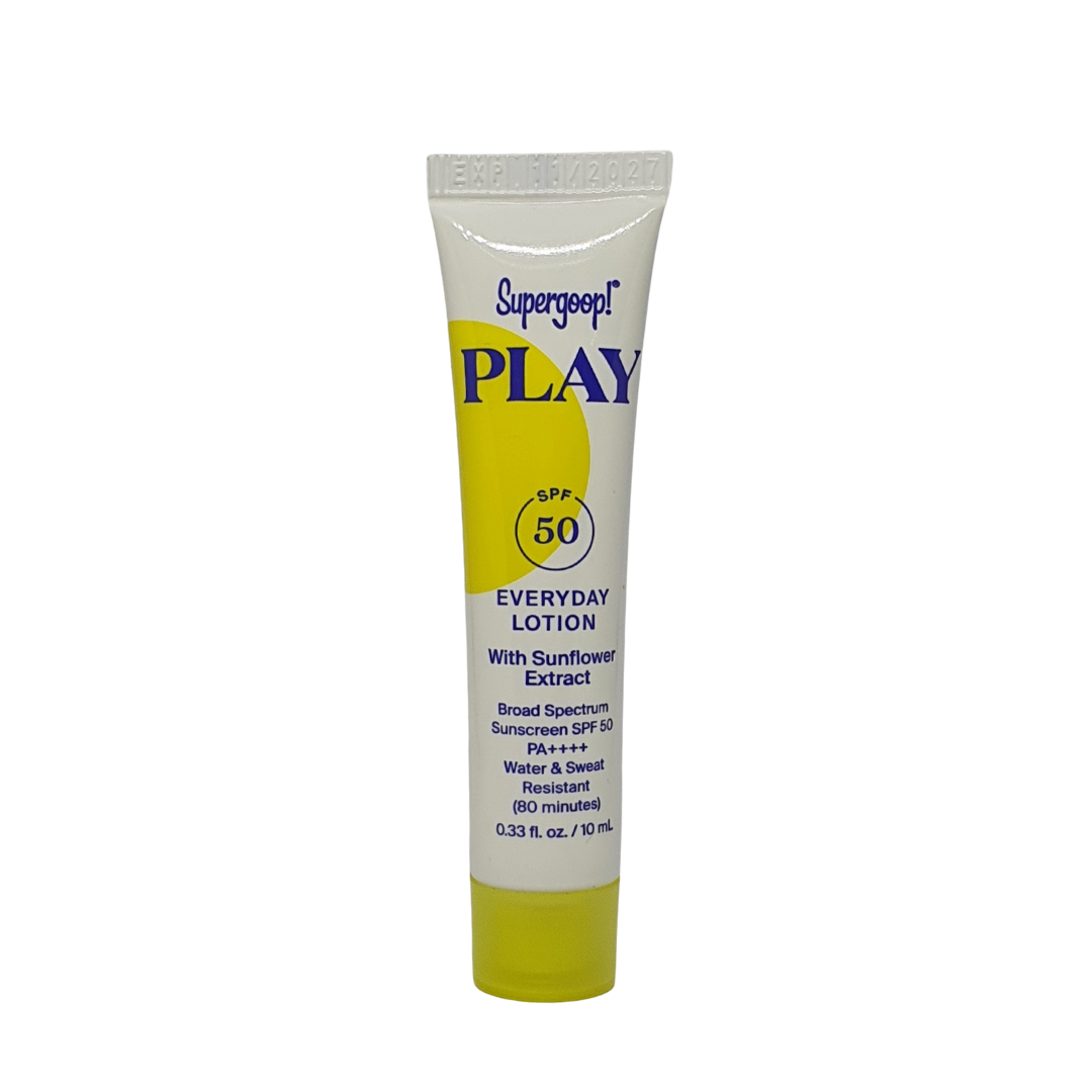 Trial Size Supergoop! Play SPF50 Everyday Lotion, 0.33 oz / 10 ml