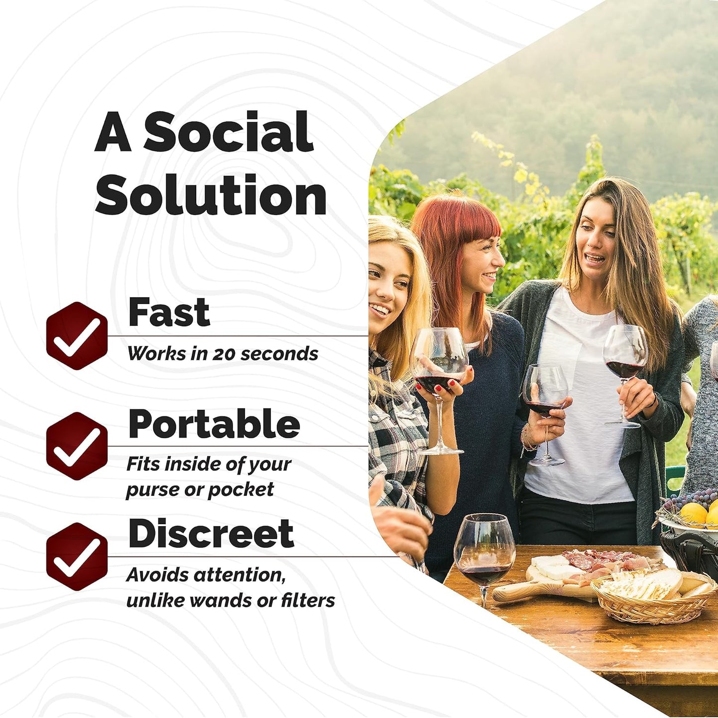 Drop It Natural Wine Sulfite Remover and Wine Tannin Remover 2 Pack