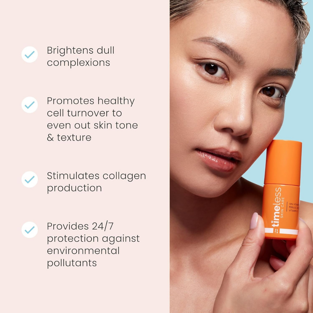 Timeless Skin Care CEF Serum 10% Vitamin C 1 fl oz (30 ml)