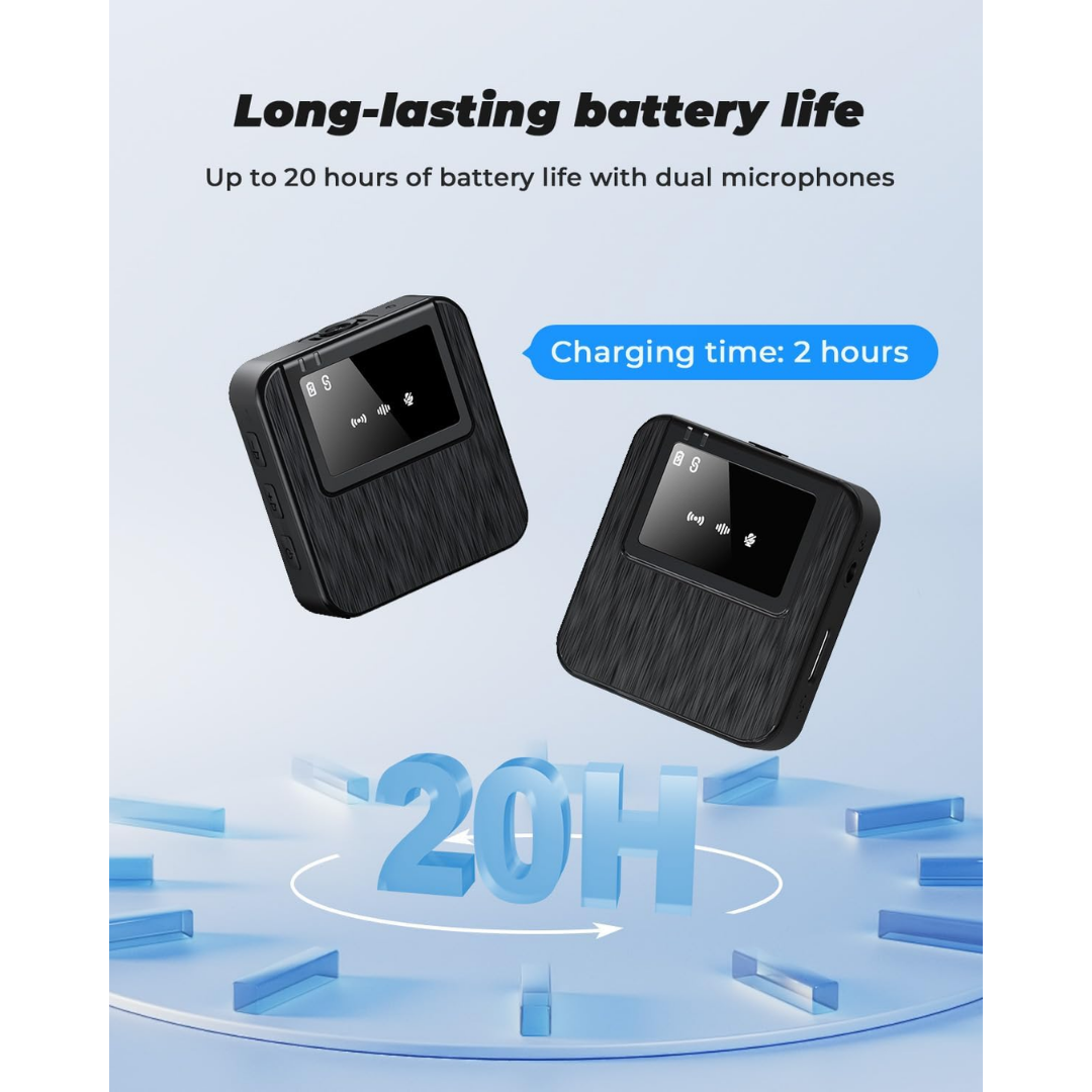 Bailixin 3in1 Wireless Mini Microphone