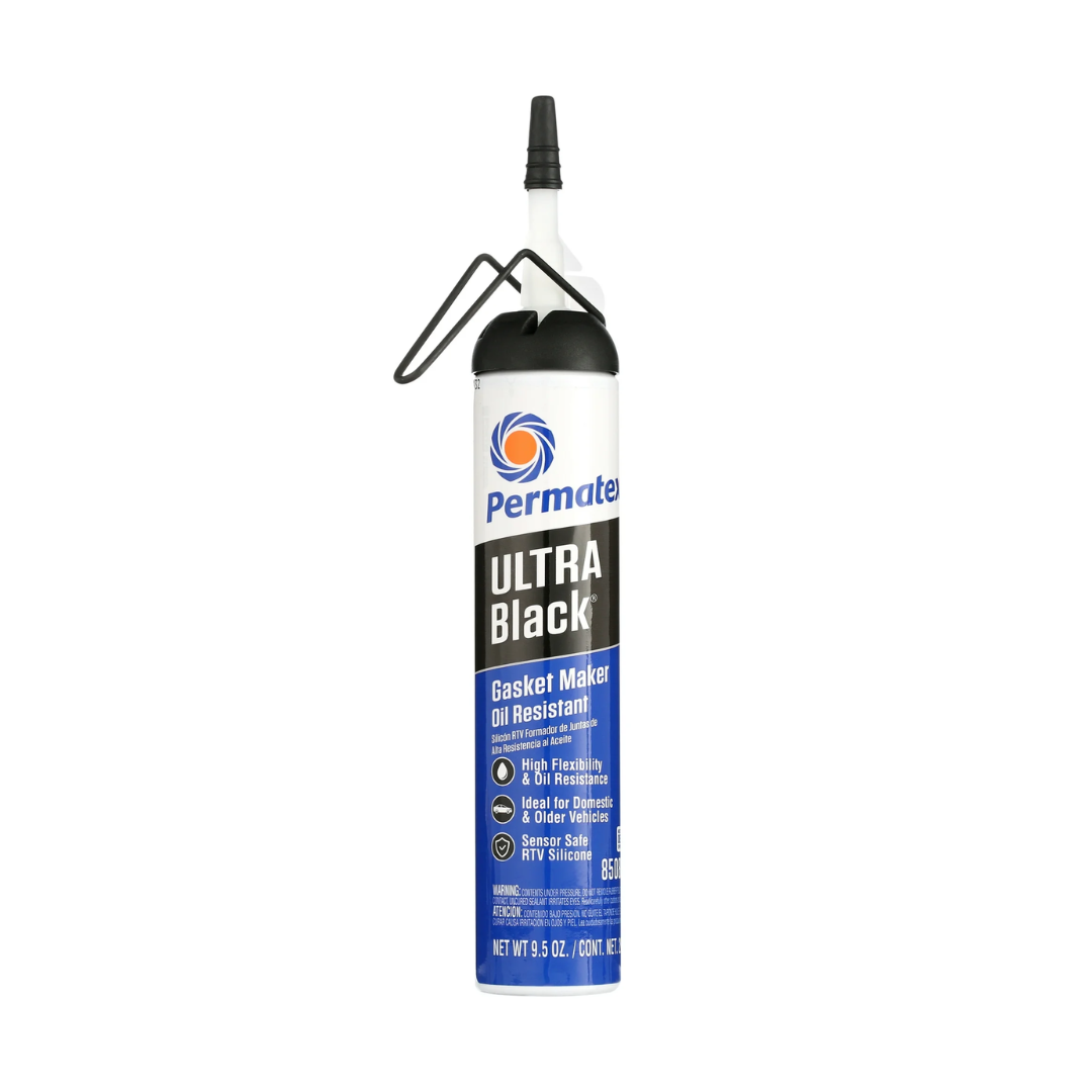 Permatex Ultra Black Gasket Maker Oil Resistance RTV Silicone, 269 g / 9.5 oz ( 85080 )