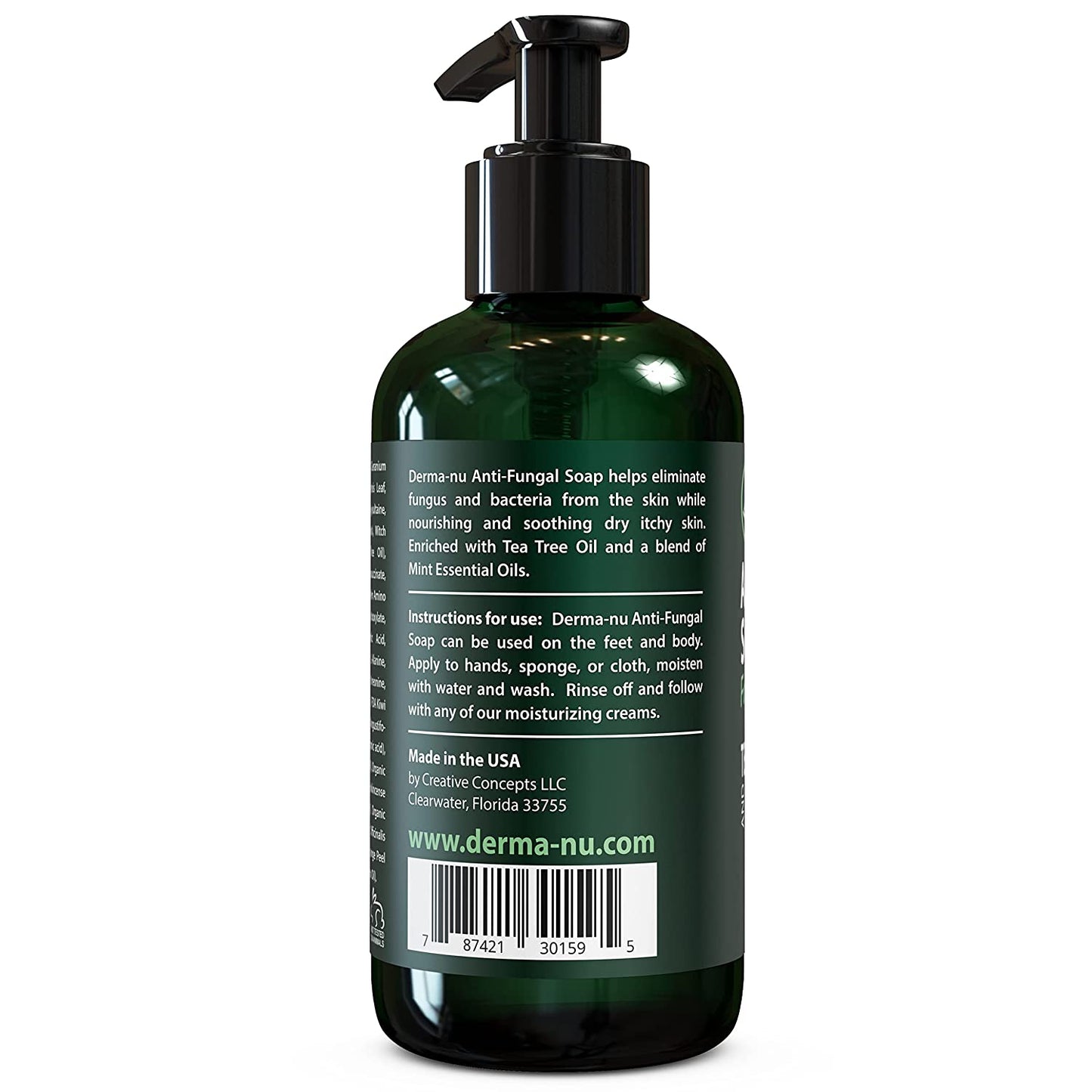 Derma-Nu Natural & Organic Therapeutic Soap with Tea Tree and Mint 236ml