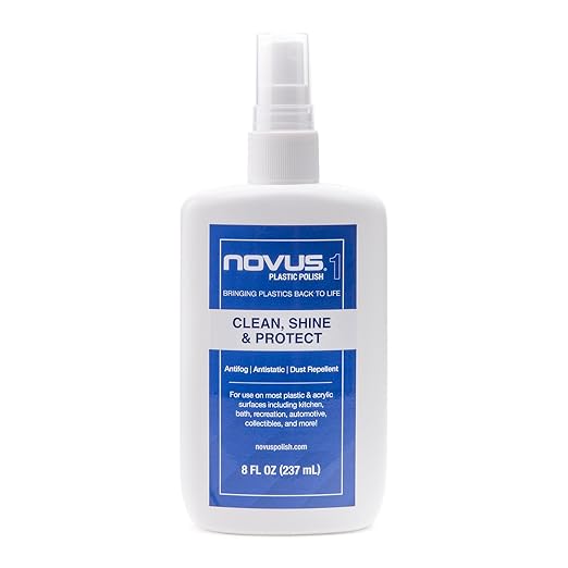 Novus No.1 Plastic Clean & Shine 8 fl.oz