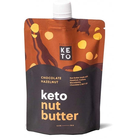 Perfect Keto Nut Butter Snack in Chocolate Hazelnut - 176g