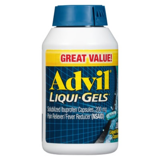 Advil Liqui-Gels (200mg) - 200 Liquid Filled Capsules