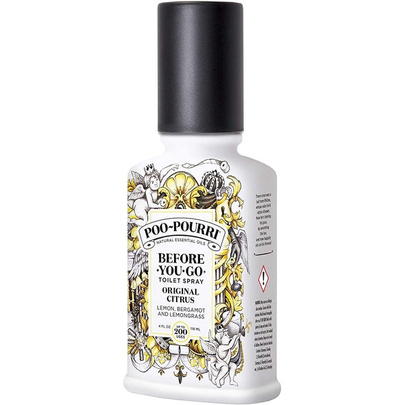 Poo-Pourri Before-You-go Toilet Spray, Original Citrus Scent, 4 fl.oz / 118ml