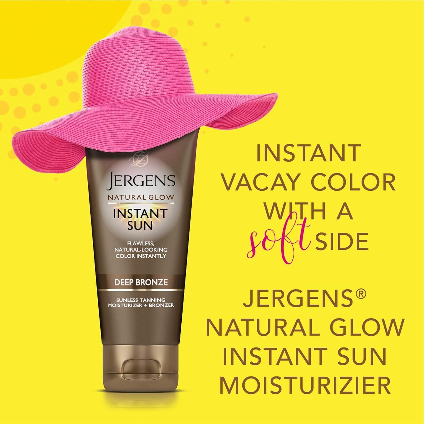 Jergens Natural Glow Instand Sun, Deep Bronze 177ml