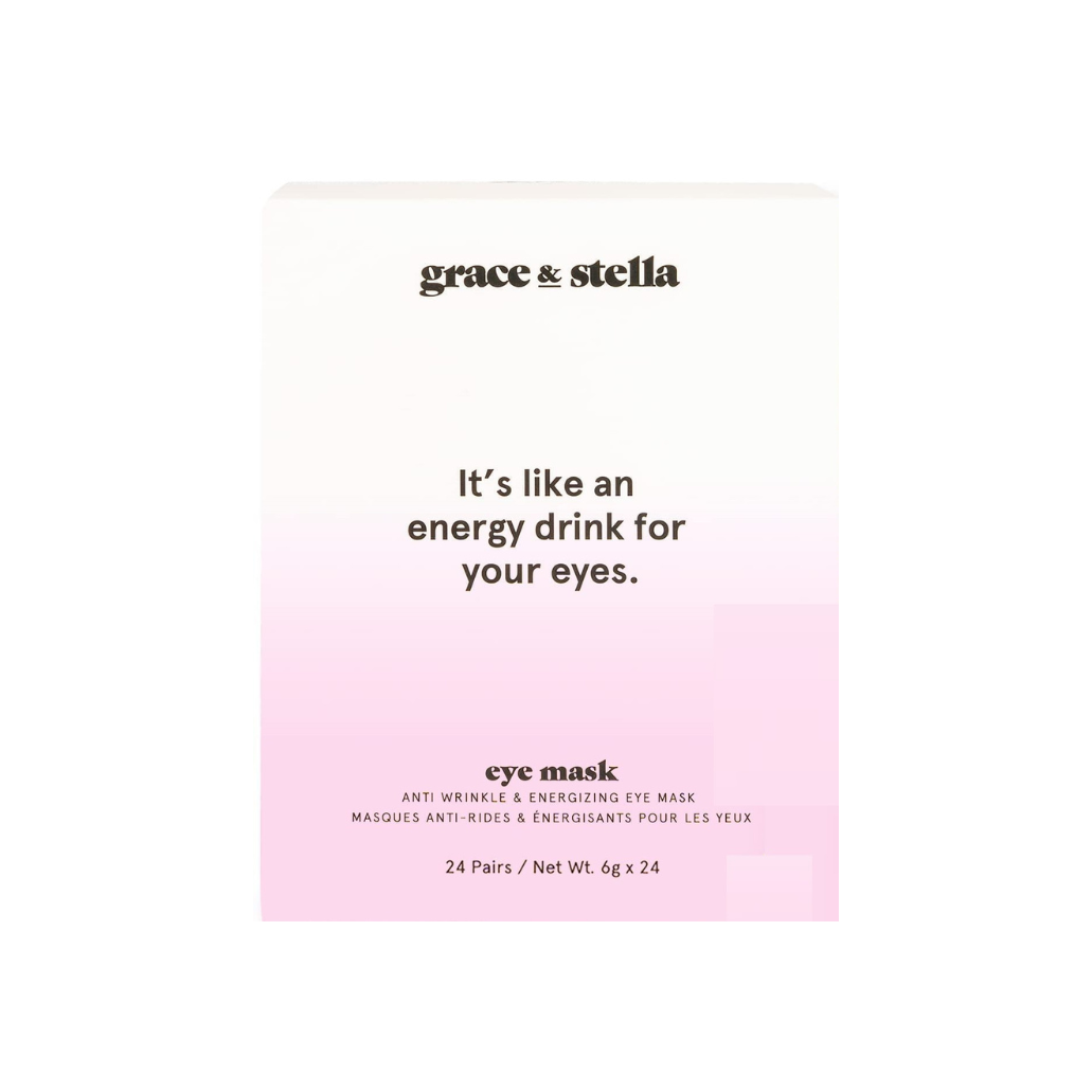 Grace & Stella Anti Wrinkle & Energizing Eye Mask 24 Pairs 6g Each
