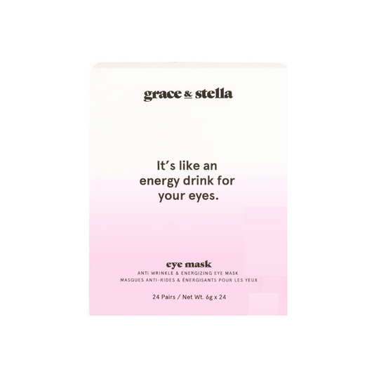 Grace & Stella Anti Wrinkle & Energizing Eye Mask 24 Pairs 6g Each
