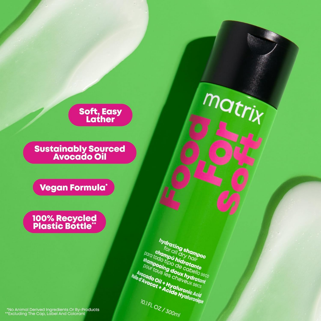 Matrix Food for Soft Hydrating Shampoo, 10.1 oz / 300 ml
