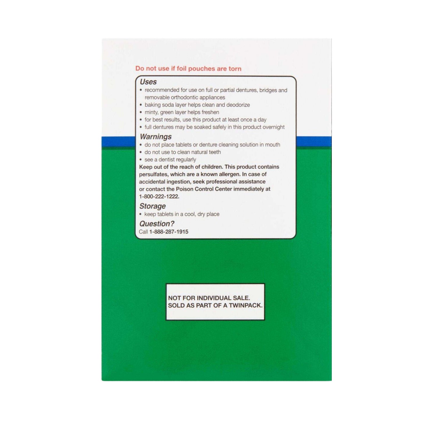 Polident 3-Minute Anti-Bacterial Denture Cleanser, 120 Tablets
