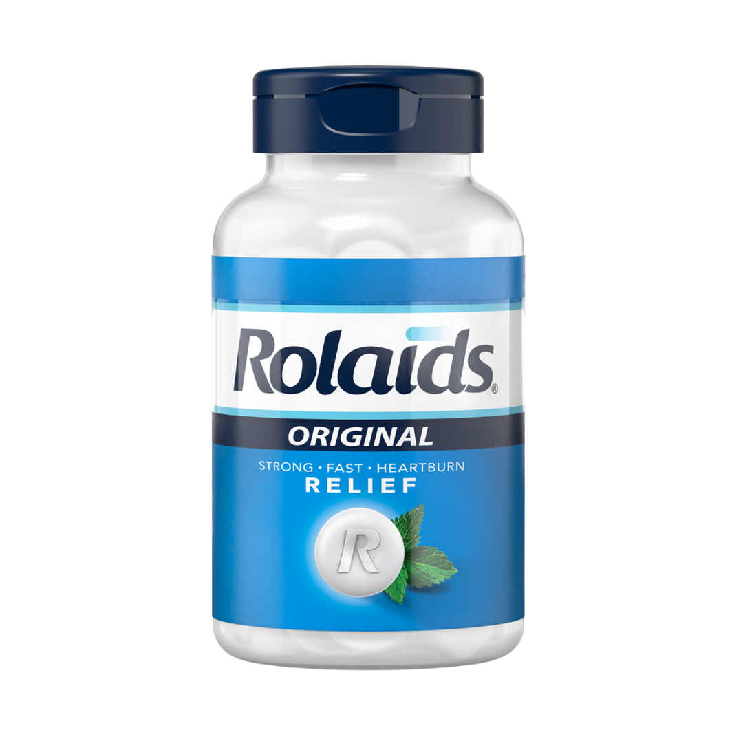 Rolaids | Antacid Calcium and Magnesium Extra Strength, Mint (96 Tablets)