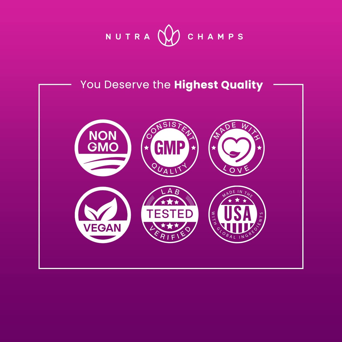 NutraChamps Resveratrol Supplement with Grapeseed, Green Tea and Acai Berry Extract, 60 Veggie Capsules