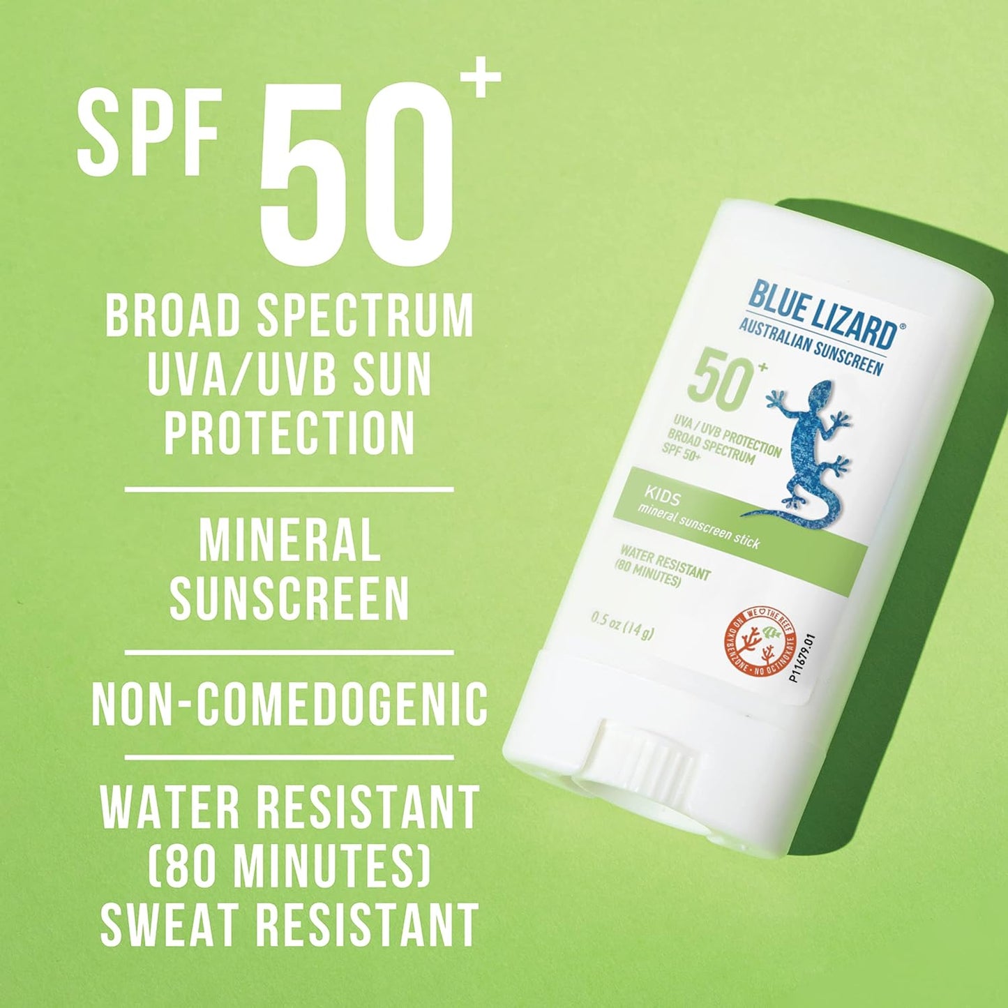 Blue Lizard Autralian Sunscreen SPF 50 for Kids 0.5 oz (14g)