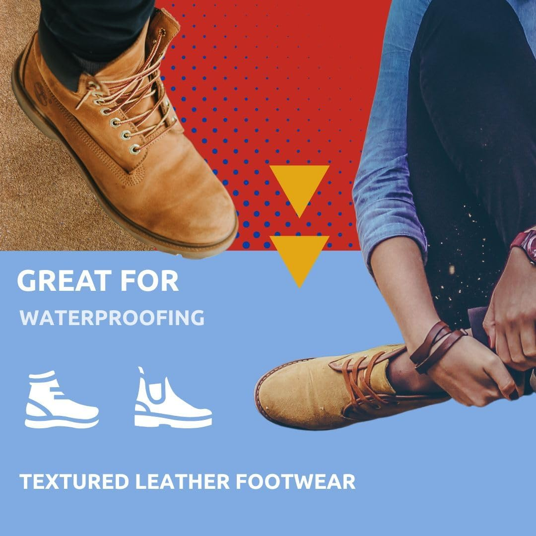 Nikwax Leather Footwear Waterproofing for Nubuck and Suede, 4.2 oz / 125 ml