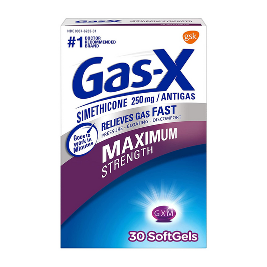Gas-X Maximum Strength Gas Relief 250mg Antigas