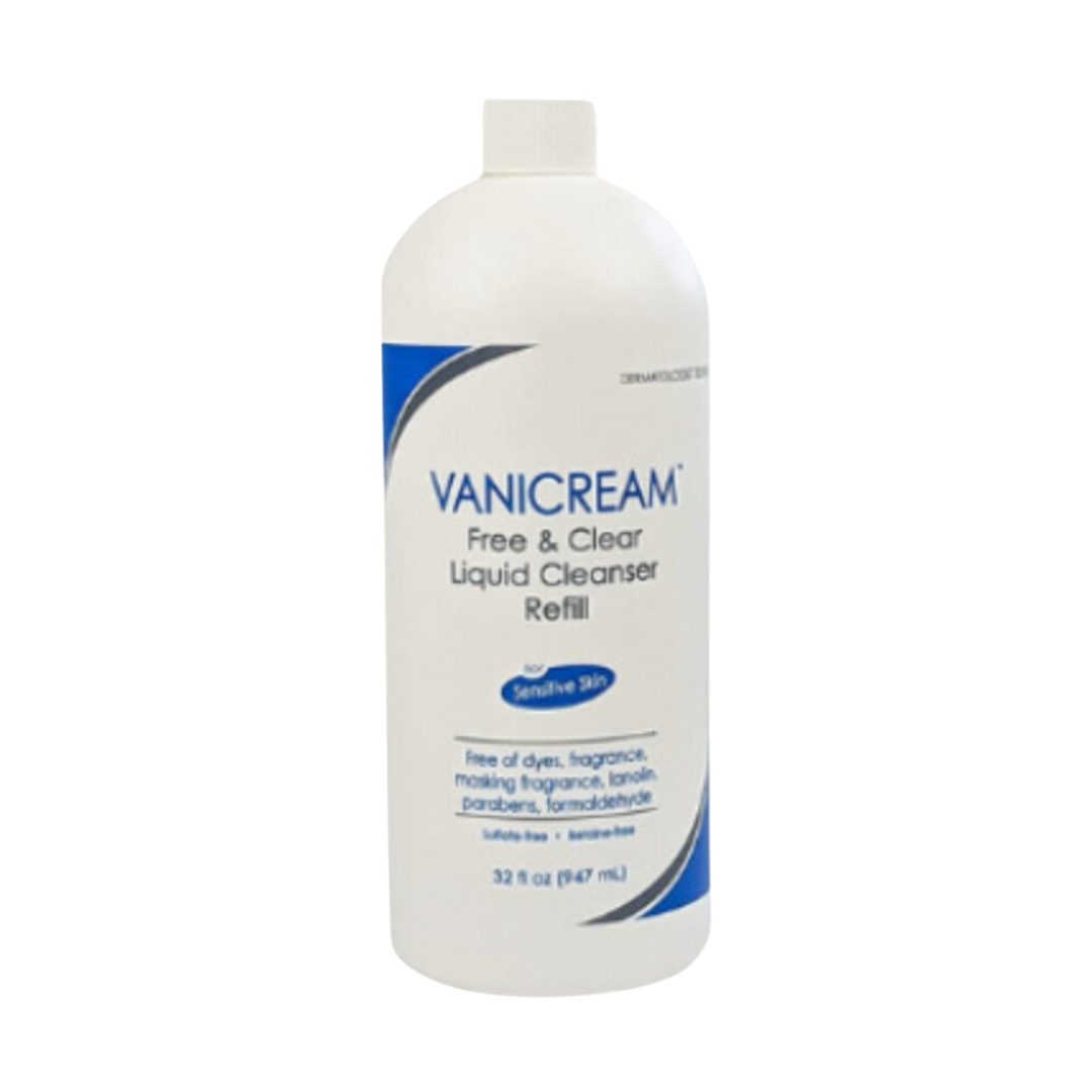Trial Size Vanicream Liquid Cleanser Unscented Gluten-Free Formula for Sensitive Skin 100 ml