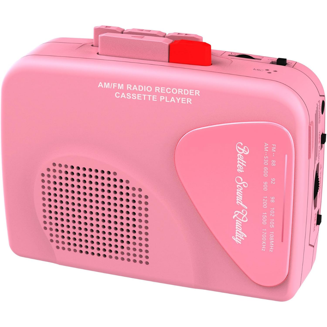 Cassette Player with AM/FM Radio