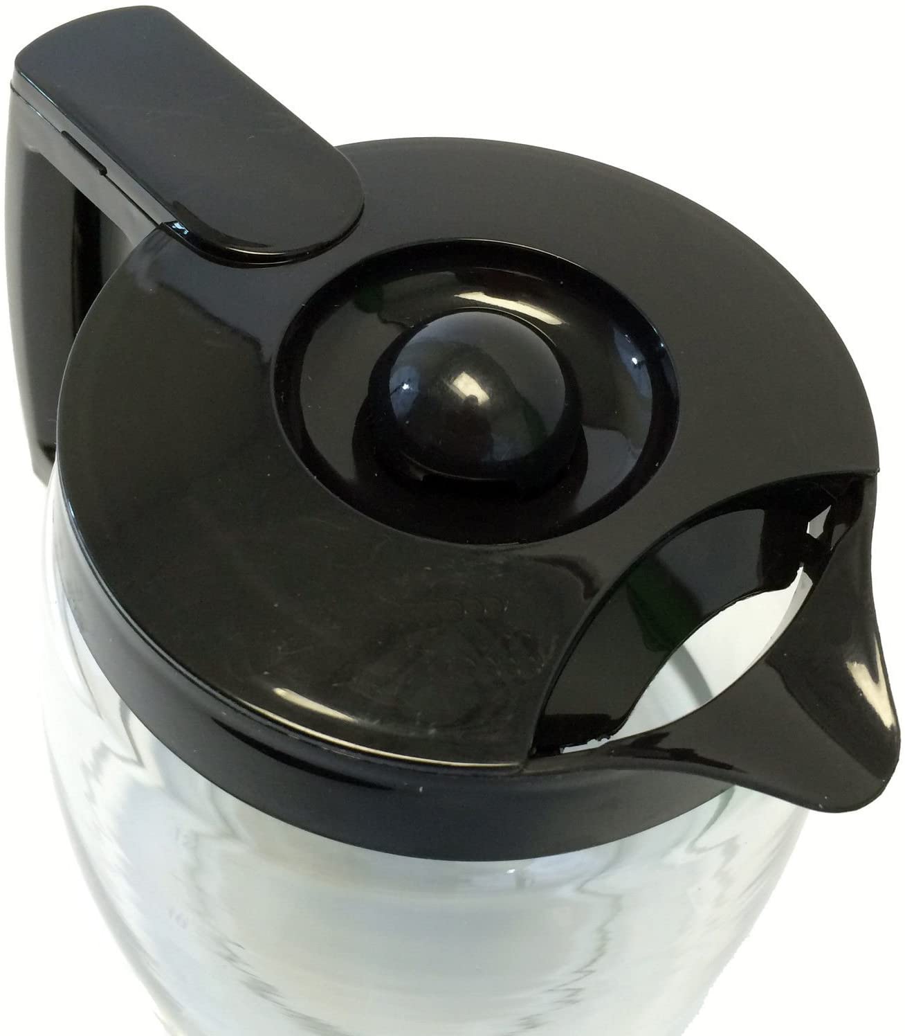 Cuisinart 12-Cup Replacement Glass Carafe, Black, 12 Cup
