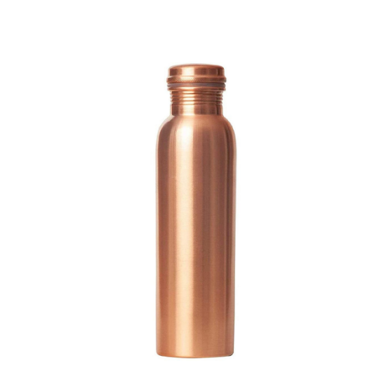 Rajrang Pure Copper Water Bottle with Ayurvedic Benefits, Leak Proof Design Vessel, 34 oz. / 1000ml