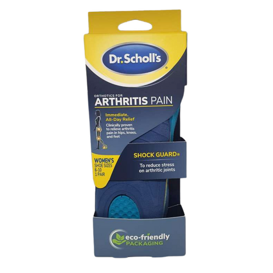 Dr. Scholls Orthotics For Arthritis Pain Shock Guard For Women Size: 6-10 (1 Pair)