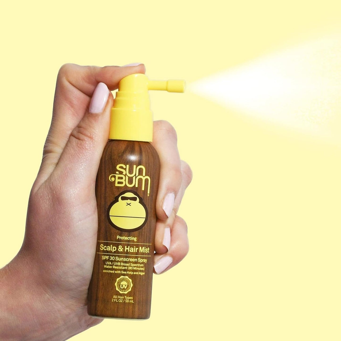 Sun Bum Scalp & Hair Mist SPF 30 Sunscreen Spray 2 fl oz / 59ml