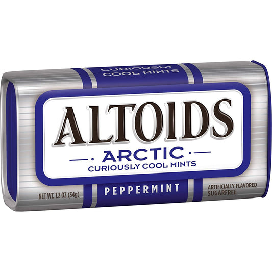Altoids Arctic Peppermint Mints, 1.2 oz, Tin