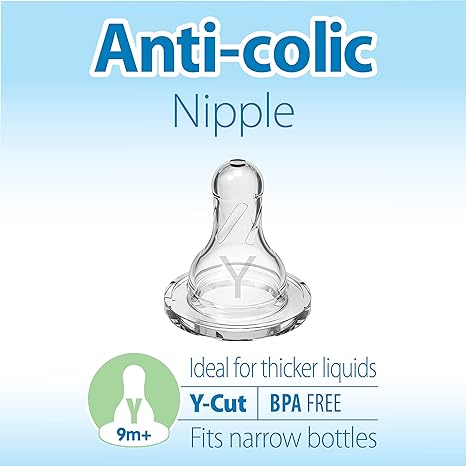 Dr. Brown’s Silicone Nipple, 2 Count