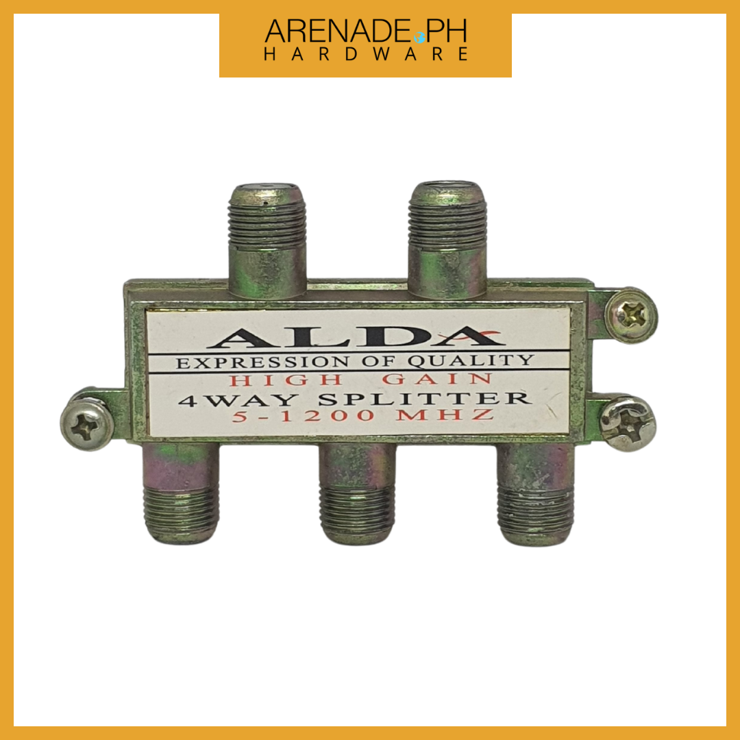 Liwanag Electrical Supply TV Splitter 4 Way 5-1200 MHZ