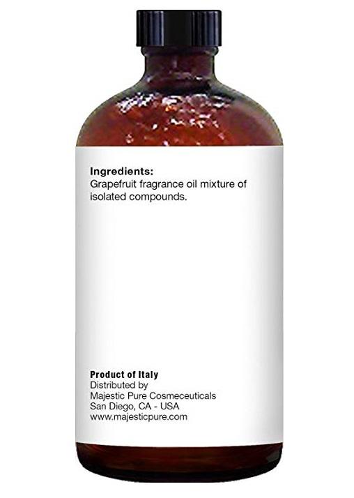 Majestic Pure Premium Quality Oil 4 fl. oz / 118 ml (Grapefruit)