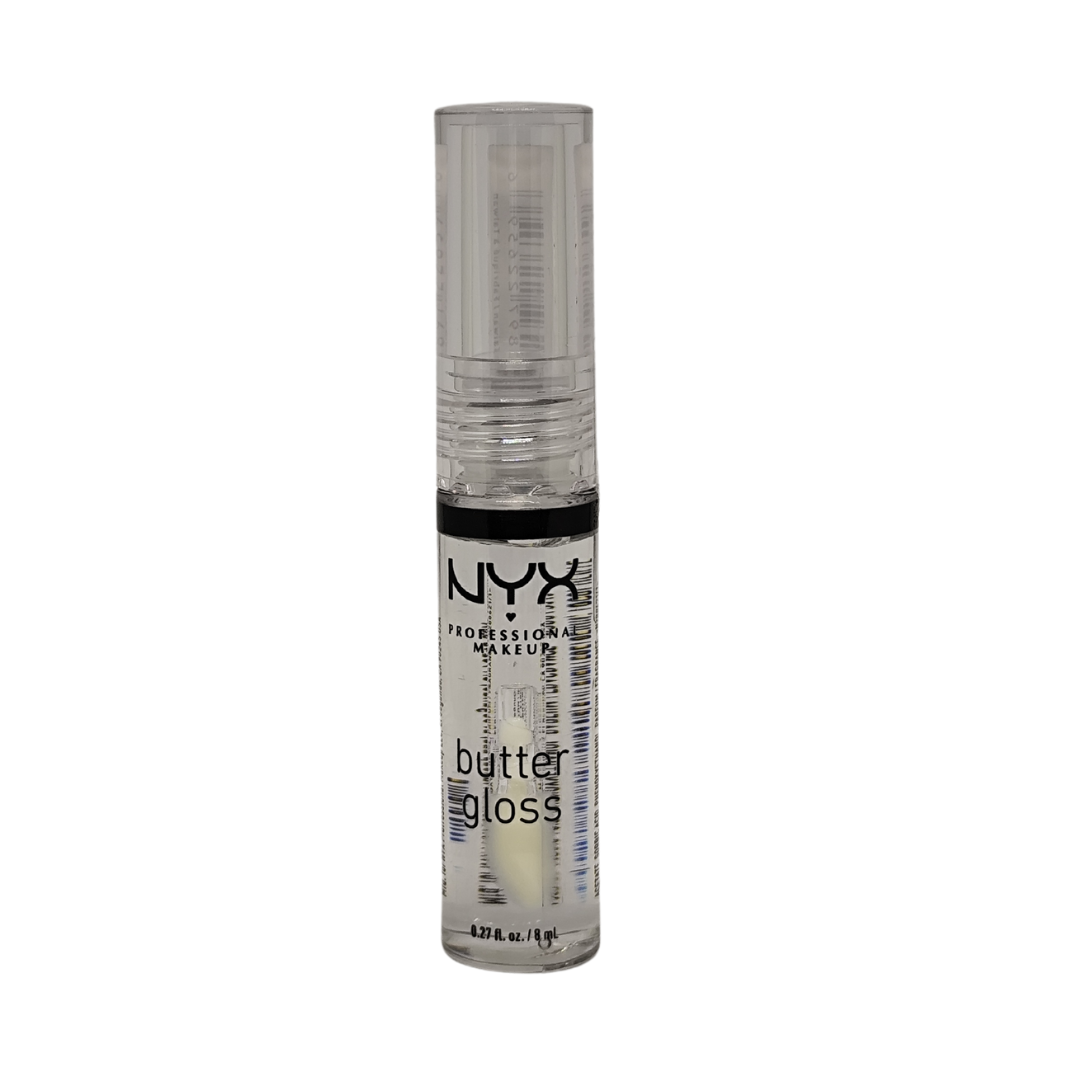 NYX Professional Makeup Butter Gloss Clear Lip Gloss, Sugar Glass, 8 ml / 0.27 fl. oz.