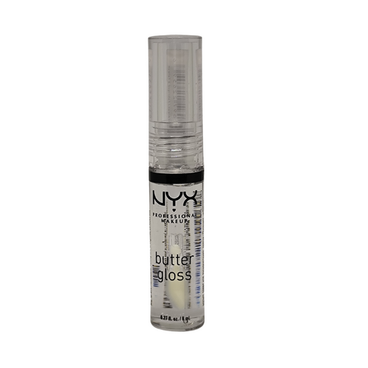 NYX Professional Makeup Butter Gloss Clear Lip Gloss, Sugar Glass, 8 ml / 0.27 fl. oz.