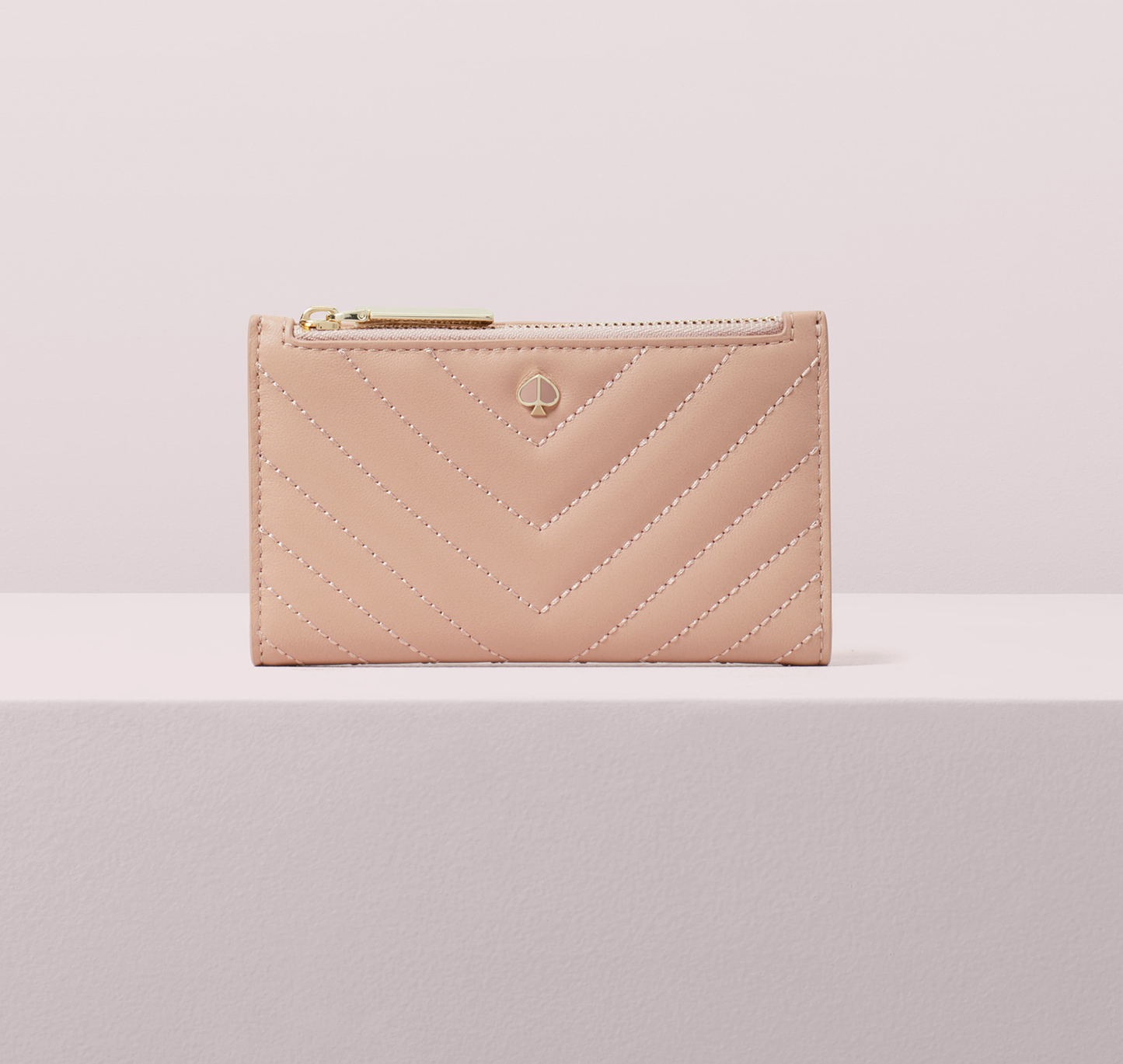 AUTHENTIC Kate Spade Amelia Small Slim Bifold Wallet in Flapper Pink