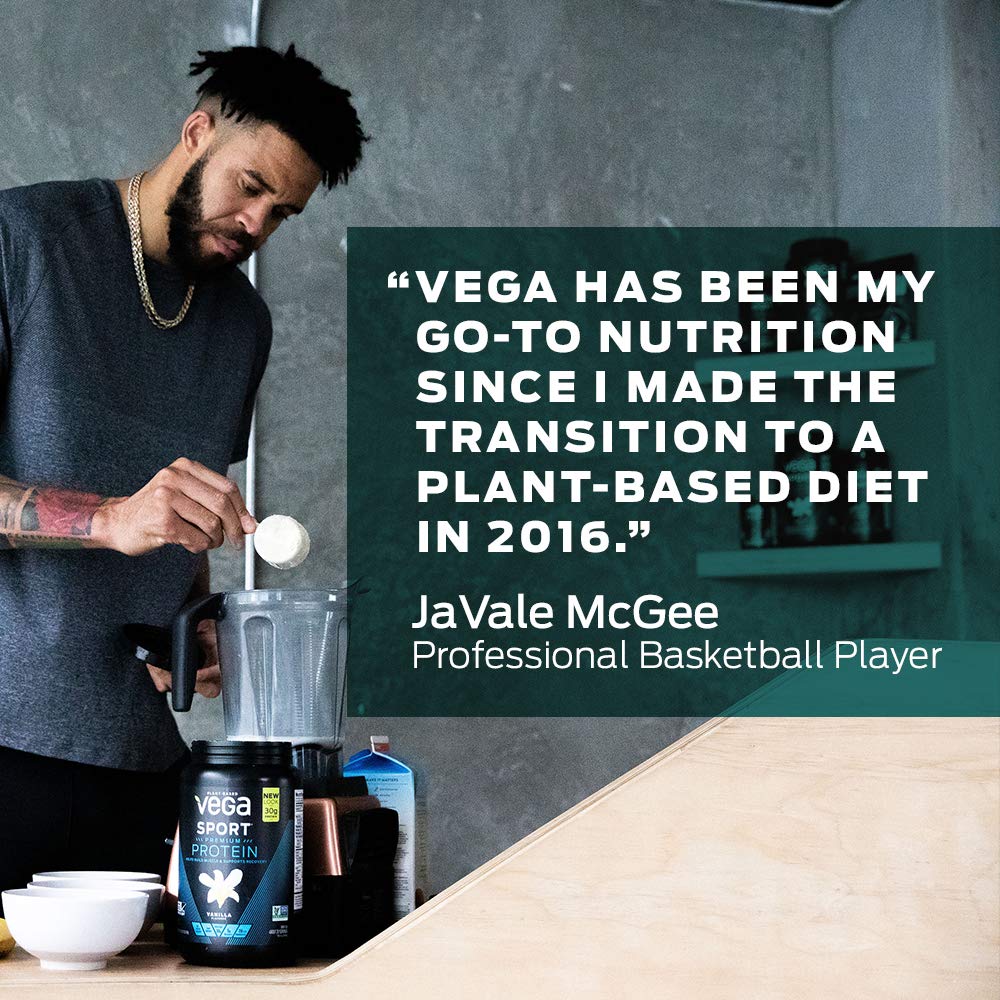 Vega Sport | Premium Protein, Vanilla (20 Servings, 29.2 oz)