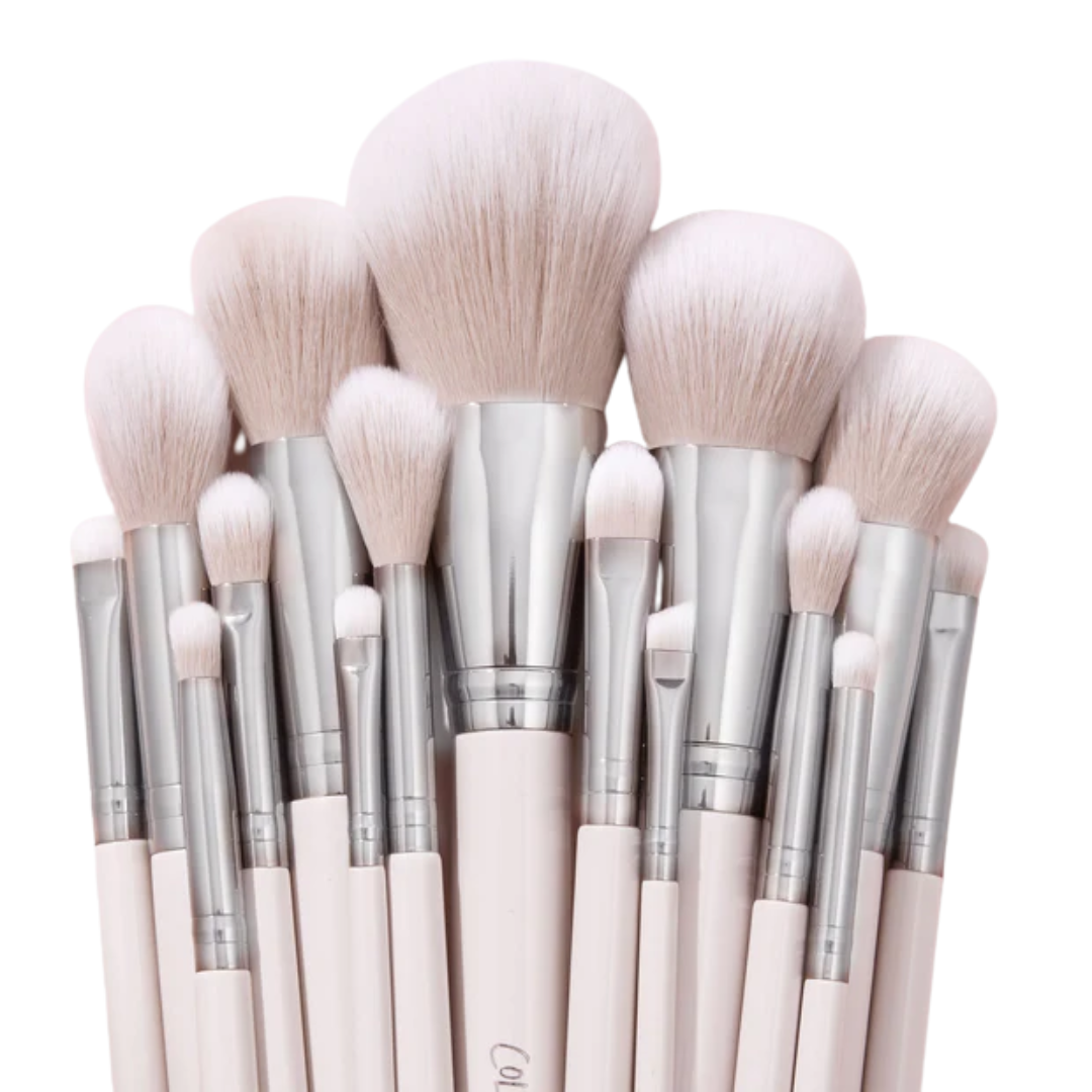 Colourpop Stone Cold Brush Roll, Face and Eye Brush Set