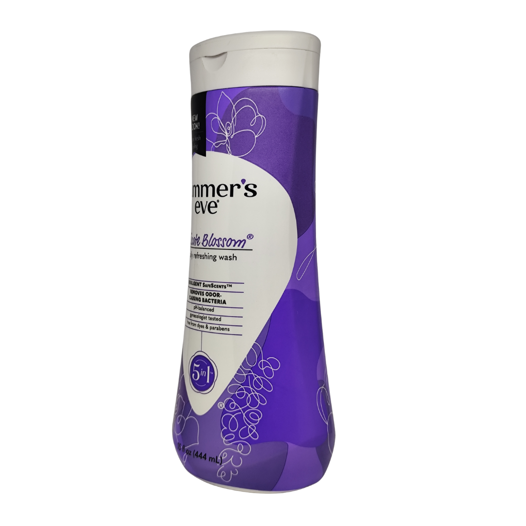 Summer's Eve Delicate Blossom Cleaning Wash For Sensitive Skin 15 Fl Oz (444mL) (1 Count)