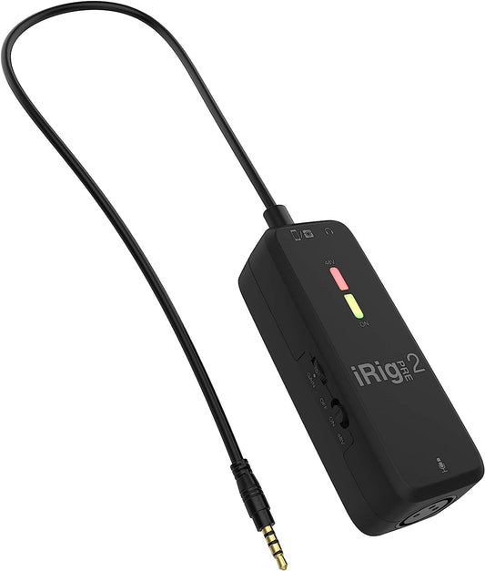 IK Multimeida iRig Pre 2 Mobile microphone interface (863033)