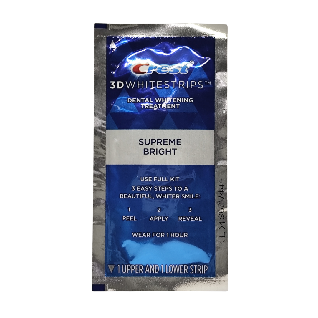 Crest 3D Whitestrips, 6 Professional Effects and 11 Supreme Bright Strips