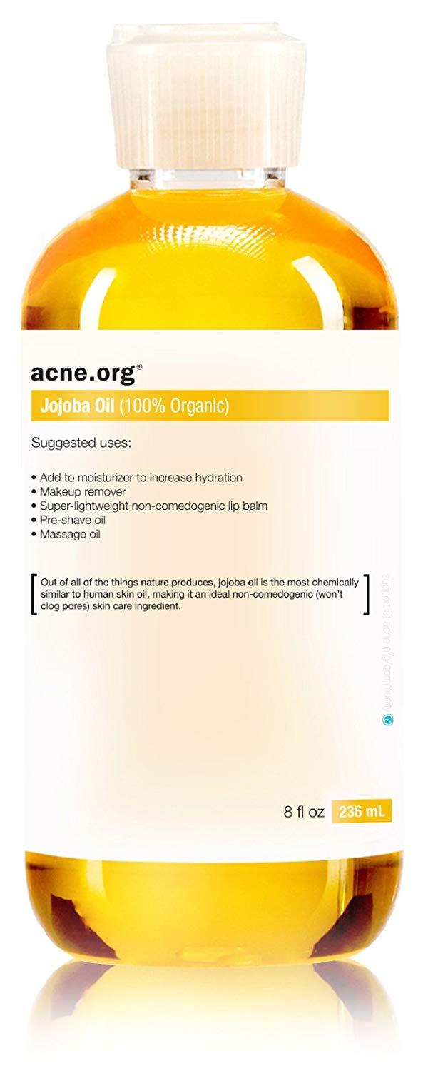 Acne.org Jojoba Oil (100% Organic) 8 fl.oz