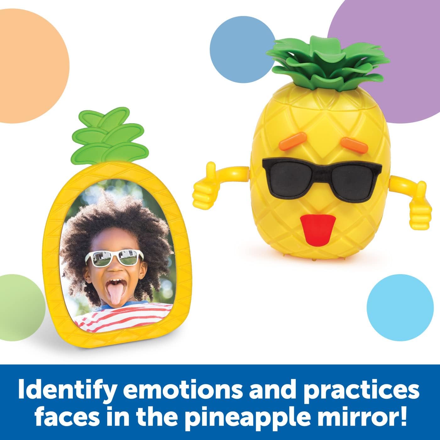 Learning Resources Big Feelings Pineapple Deluxe Set, Ages 3+ (50 Pieces)