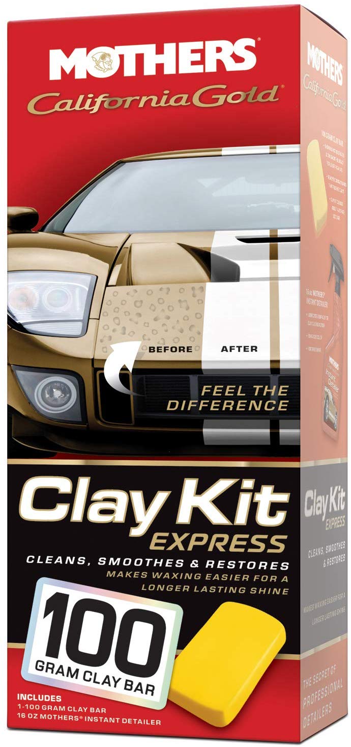 Mothers Gold Clay Car Kit 100g