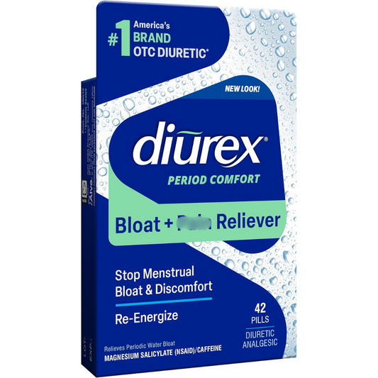 Diurex Gentle Water Pills Relief Feel Better & Less Heavy Bloat Relief 42 Pills