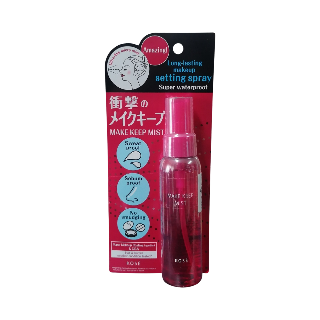 Kose Make Keep Mist Ex+ Super Waterproof Setting Spray, 80 ml
