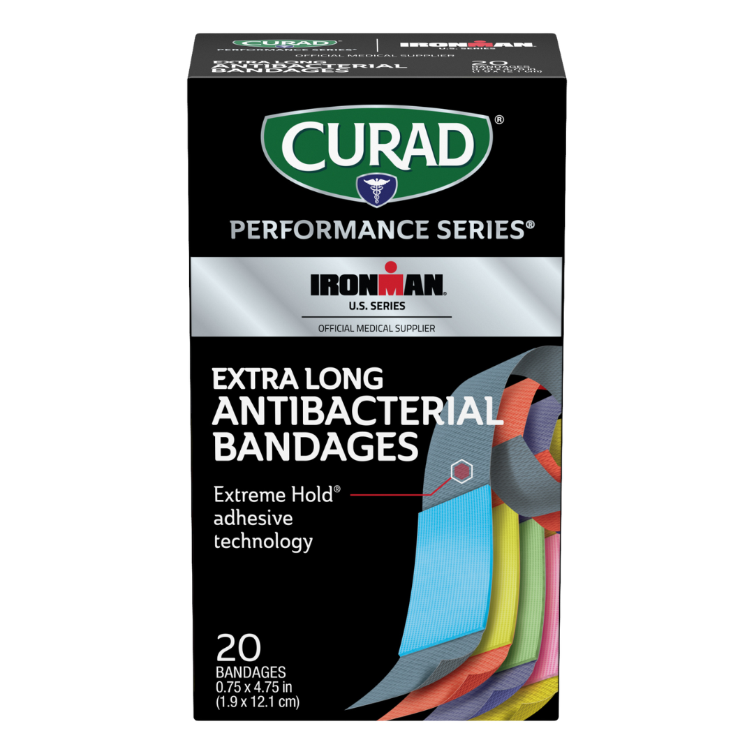 Curad Performance Antibacterial Bandages 20 Bandages