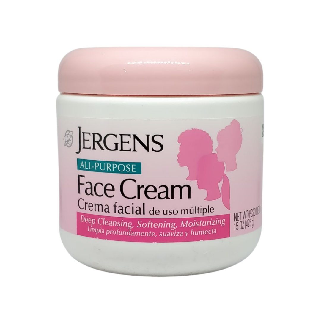 Jergens All-Purpose Face Cream, 15 oz / 425 g