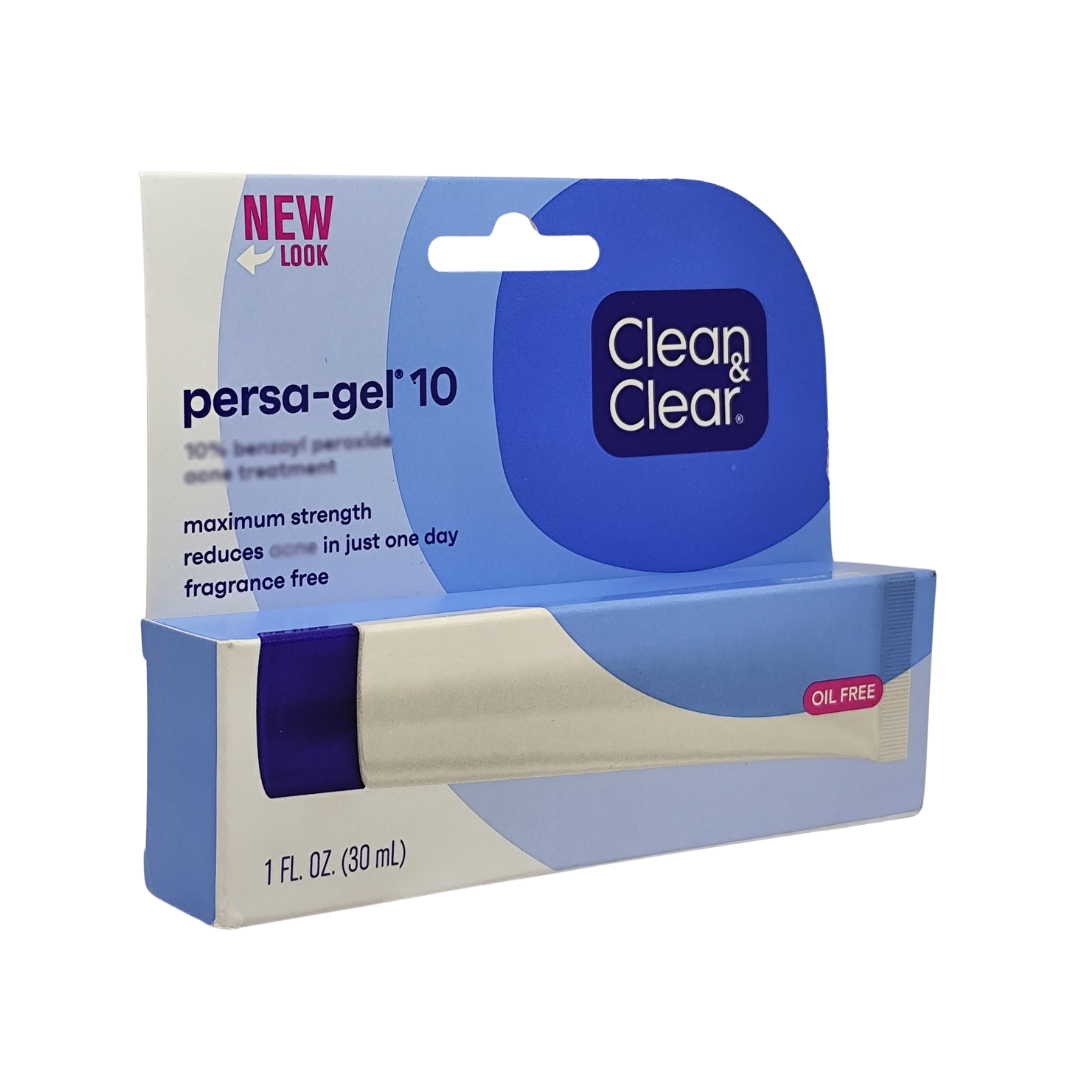 Clean & Clear Persa-Gel 10 Maximum Strength for Face, 1 fl. oz. / 30 ml