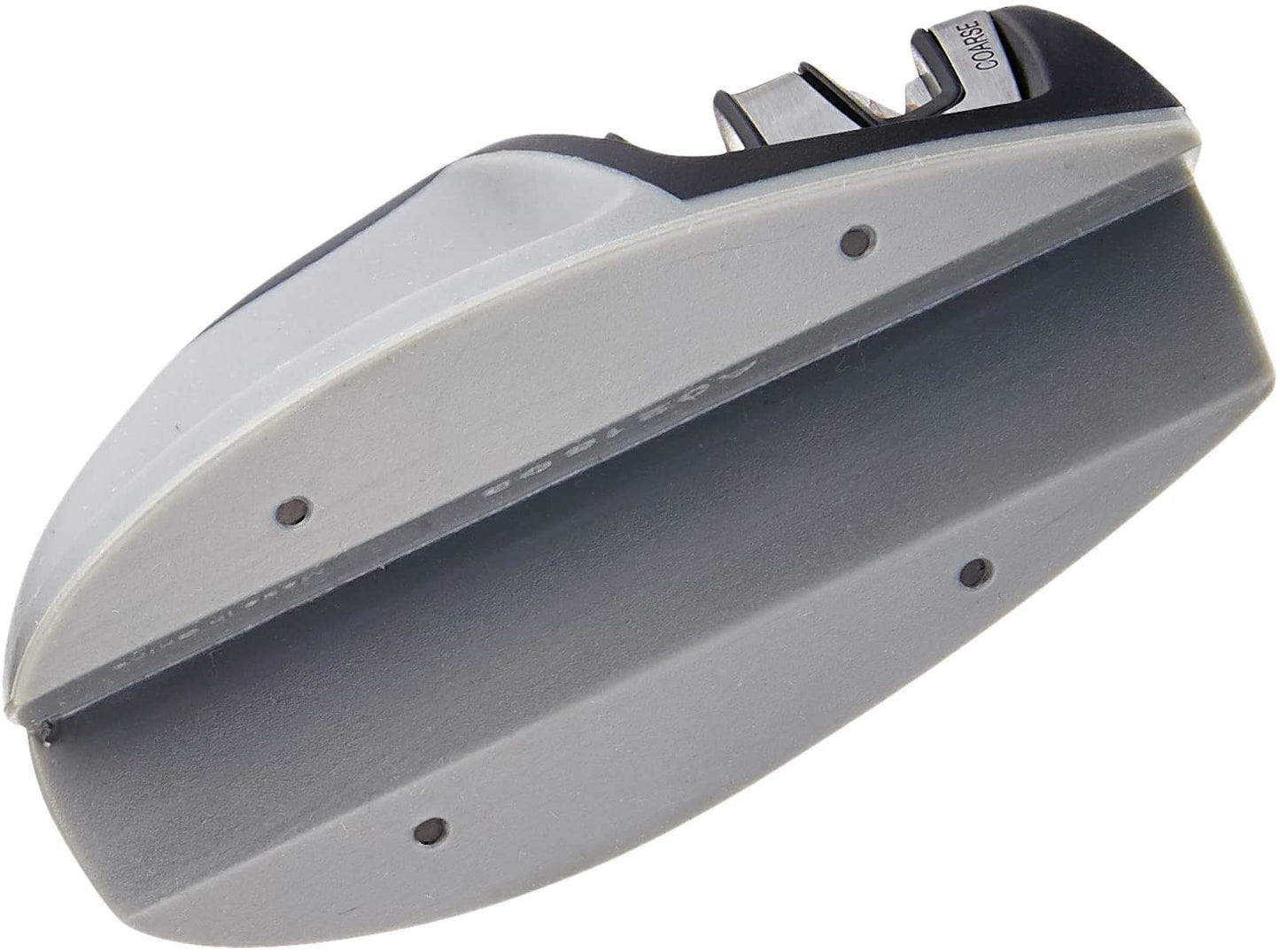 KitchenIQ 50009 Edge Grip 2-Stage Knife Sharpener, Black