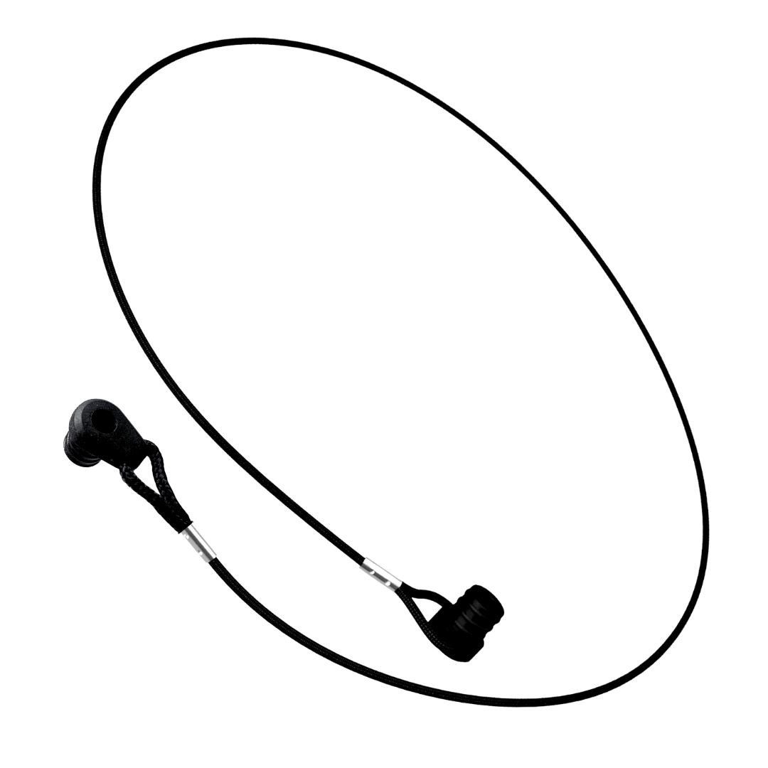 Audio Earplug Lanyard with Custom Molded Design