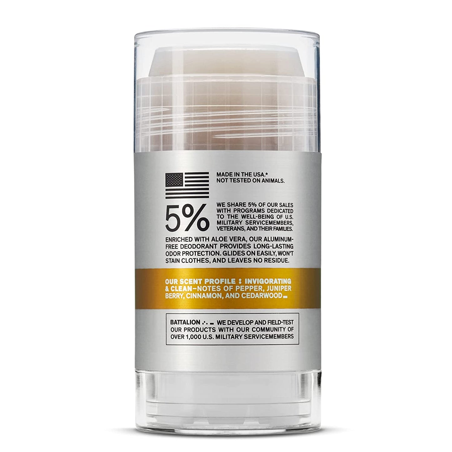 Bravo Sierra USA Citrus and Cedarwood Deodorant 3.2 Oz